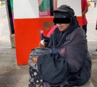 Mujer indigente de Vallarta