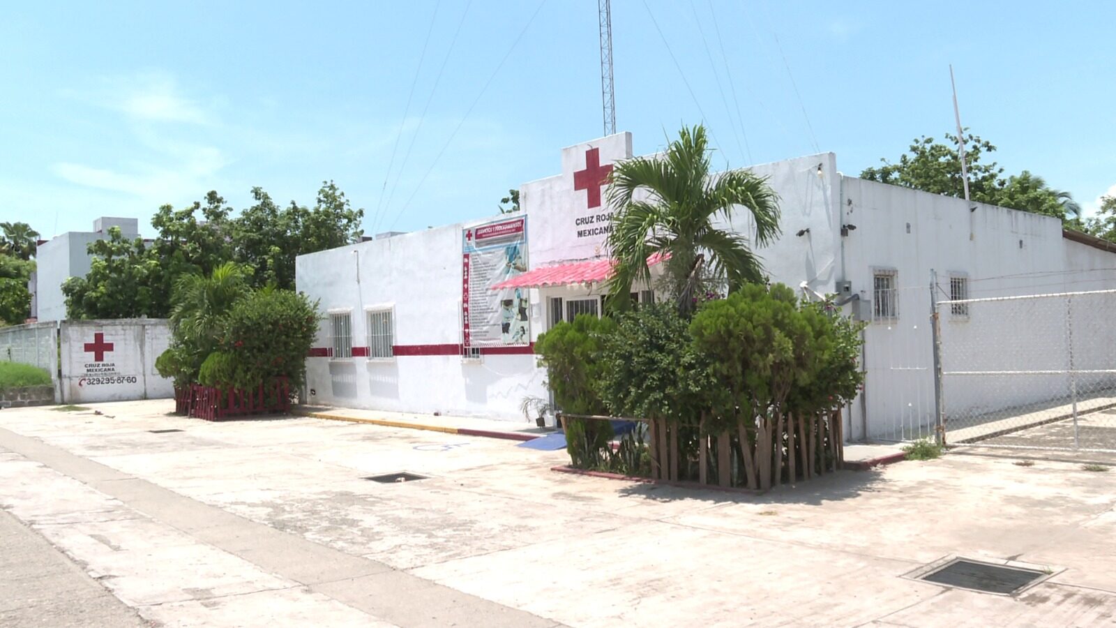 Centro de atención de la Cruz Roja de San Vicente.