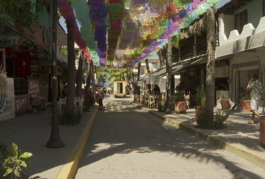 Zona turística de Bahía de Banderas.