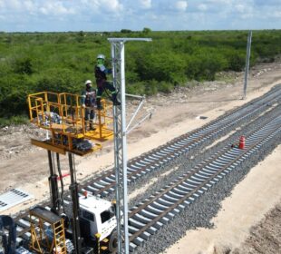 Trabajadores del Tren Maya, México