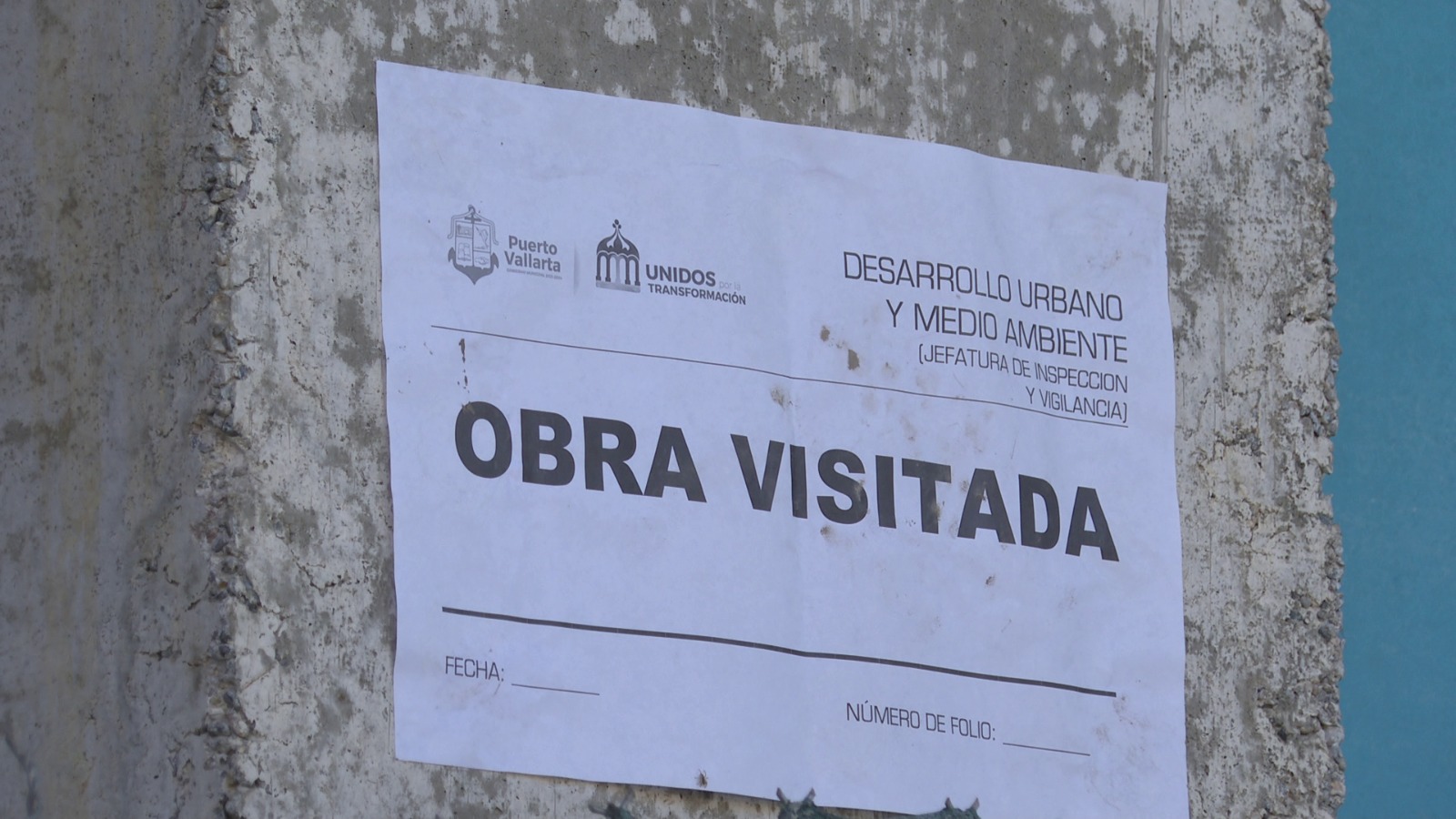 Obras visitadas por autoridades municipales