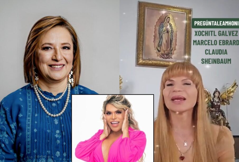 Mhoni Vidente y Xóchitl Gálvez