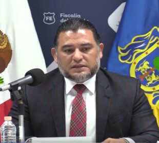 Fiscal General de Jalisco en rueda de prensa