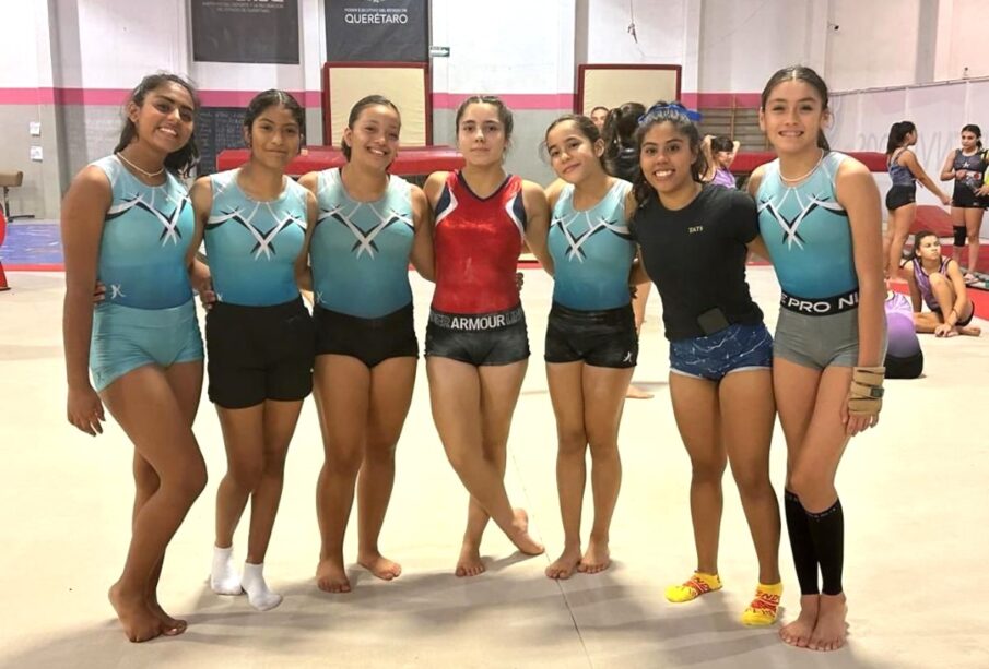 Gimnastas de Vallarta en Querétaro