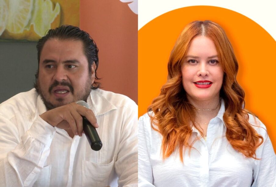 Adolfo Solorio y Susana Rodríguez del MC