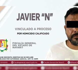 Javier "N" es vinculado a proceso