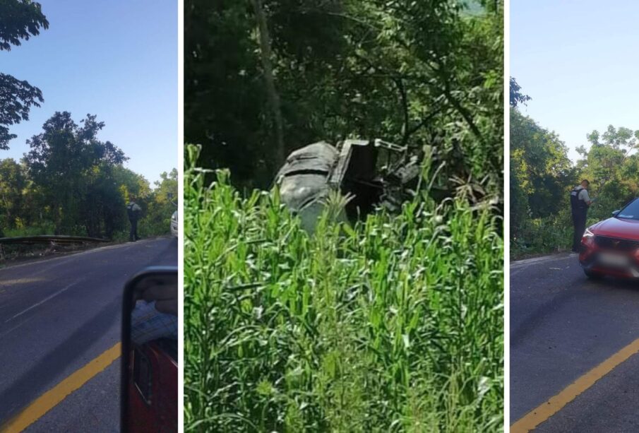 Accidente en la carretera en Mesillas.