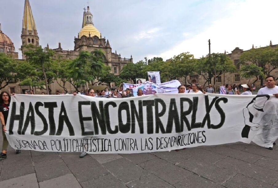 Manifestaciones en Jalisco por desaparecidos