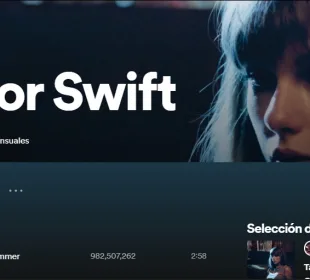 Spotify Taylor Swift