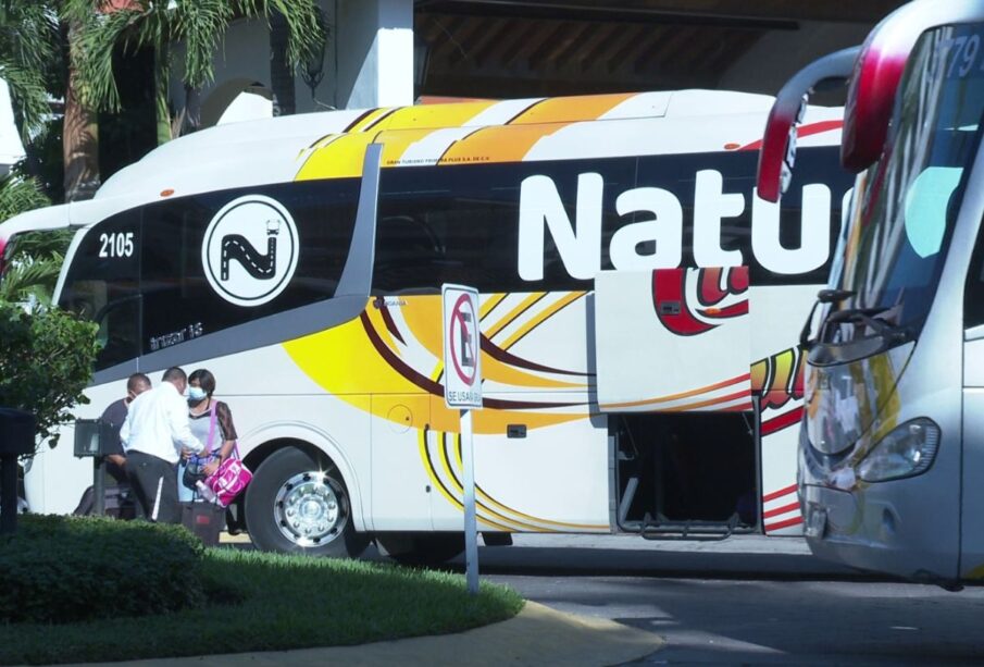 Camiones turísticos en Puerto Vallarta