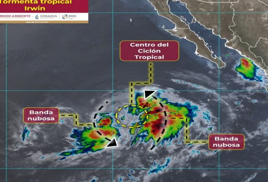 Tormenta tropical 'Irwin'