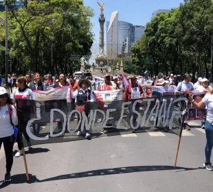 madres buscadoras marchan por sus desaparecidos