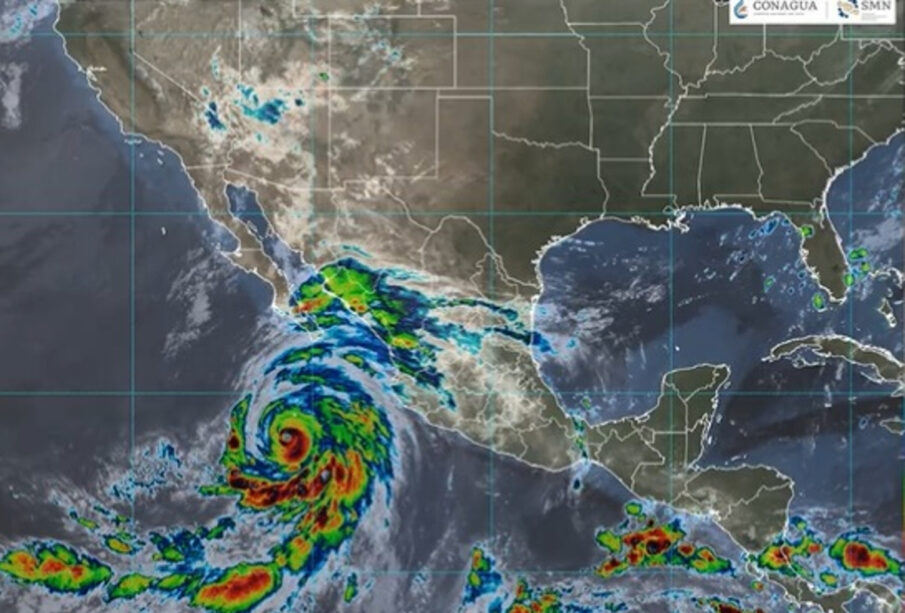 El huracán "Hilary" afectará a los estados de Jalisco, Nayarit, Baja California Sur, Sinaloa y Sonora.