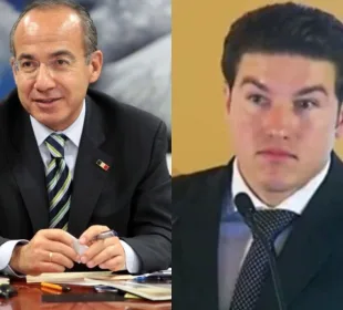 Samuel García y Felipe Calderón