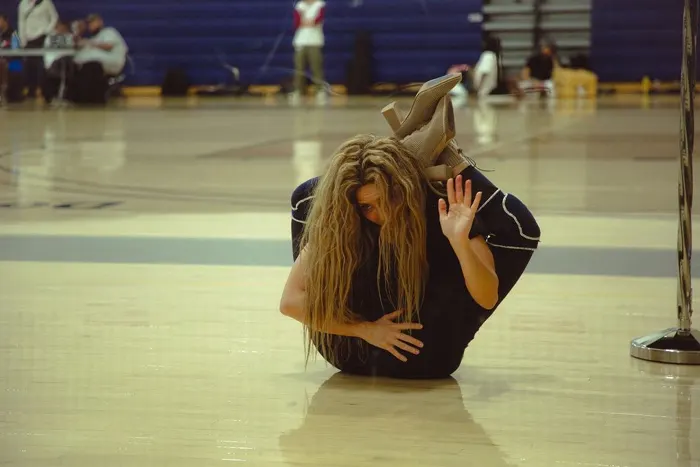 Shakira en pose difícil