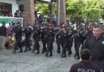 Policías Municipales en el desfile del 16 de septiembre