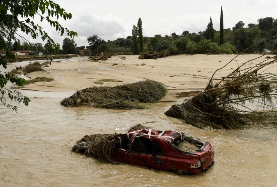 Afectaciones por las lluvias en españa