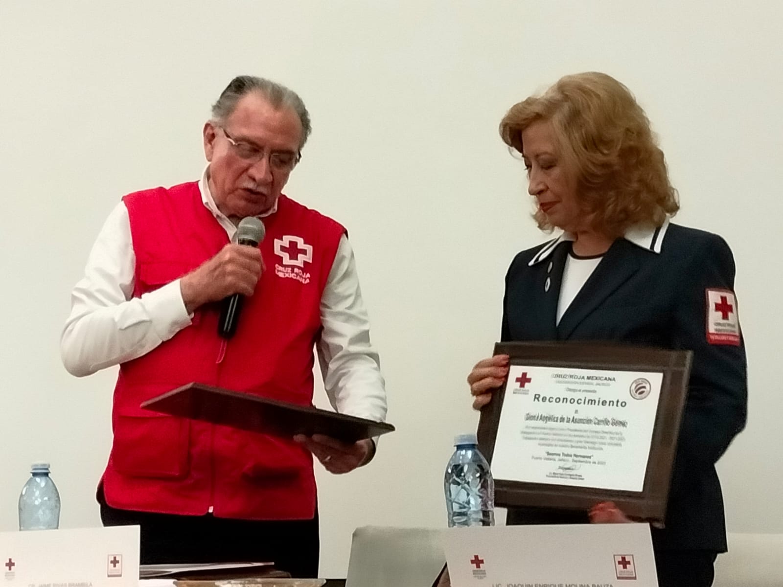 Jaime Rivas Brambila, subdelegado estatal de la Cruz Roja Mexicana