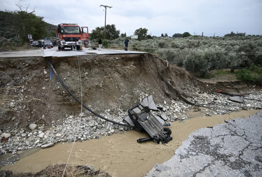 Desastres por las tormentas en Grecia