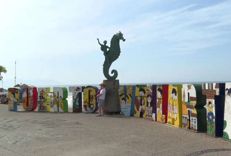 Letras representativas de Puerto Vallarta