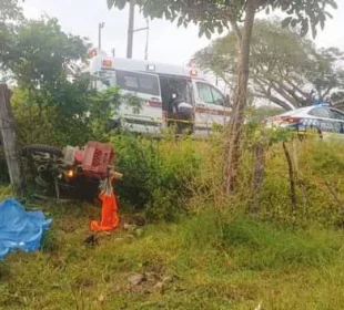 Motociclista accidentado