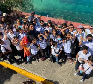 Alumnos de primaria Guardianes del Patrimonio Turístico