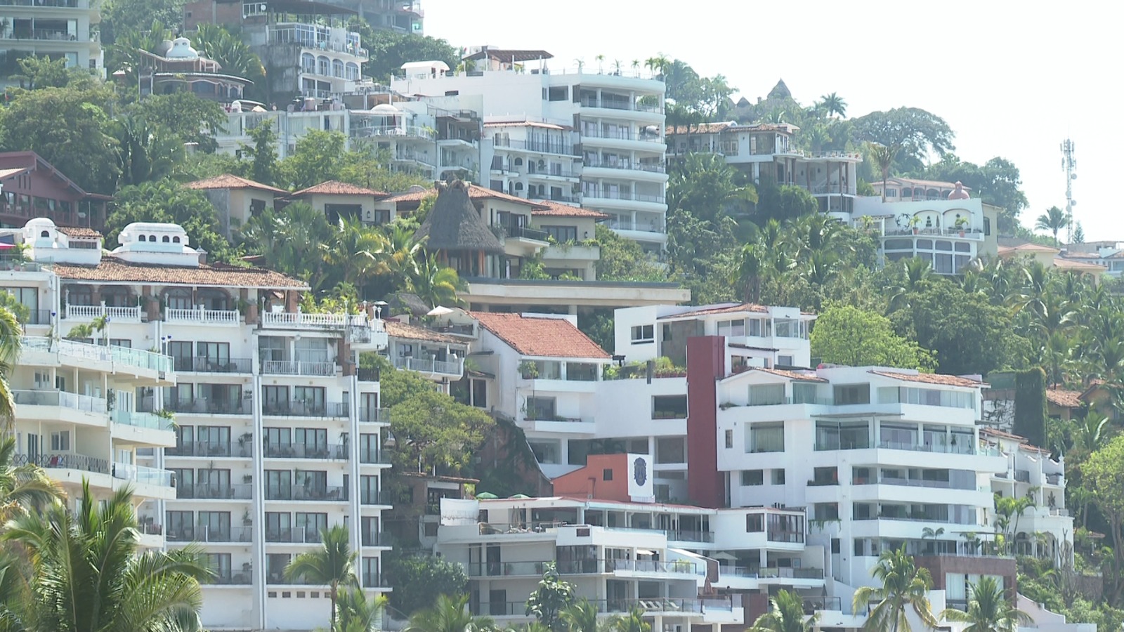 Zona hotelera en Puerto Vallarta