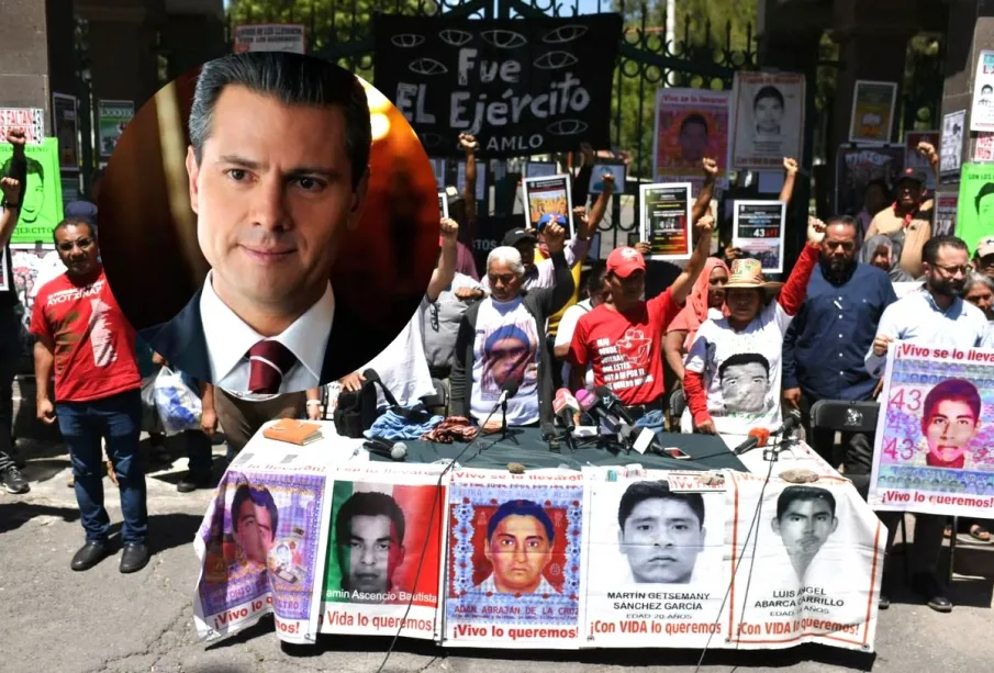 Padres de los 43 normalistas de Ayotzinapa en rueda de prensa