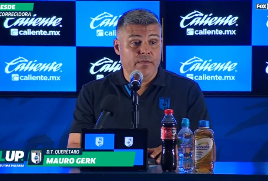 Mauro Gerk, entrenador del Queretaro