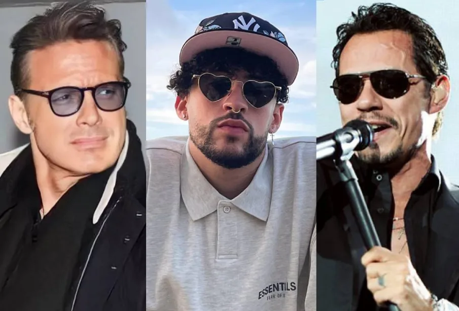 Bad Bunny, Luis Miguel y Marc Anthony