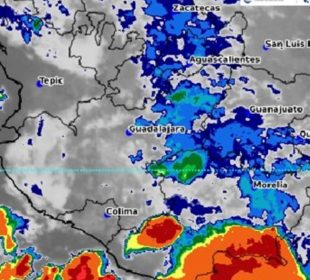 Mapa del clima en Puerto Vallarta