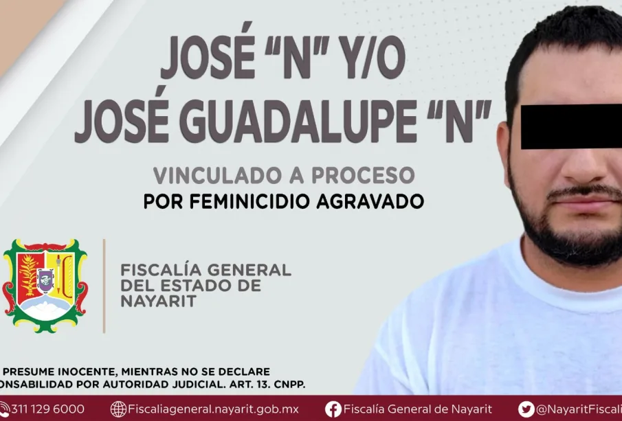 deportación y vinculación a proceso de José Guadalupe N por feminicio