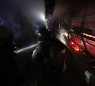 Incendio en Mercado San Juan de Dios.