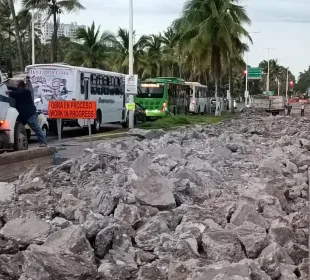 Obras de pavimentación de laterales