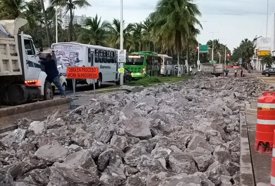 Obras de pavimentación de laterales