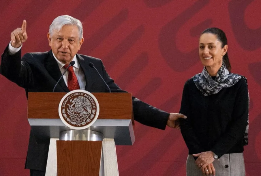 Claudia Sheimbaum y AMLO