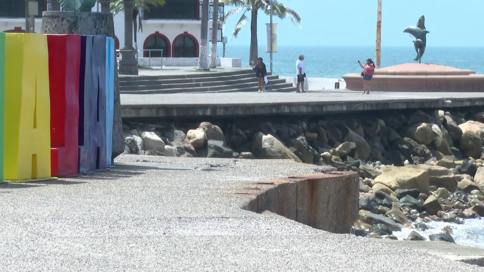 Losas del malecón