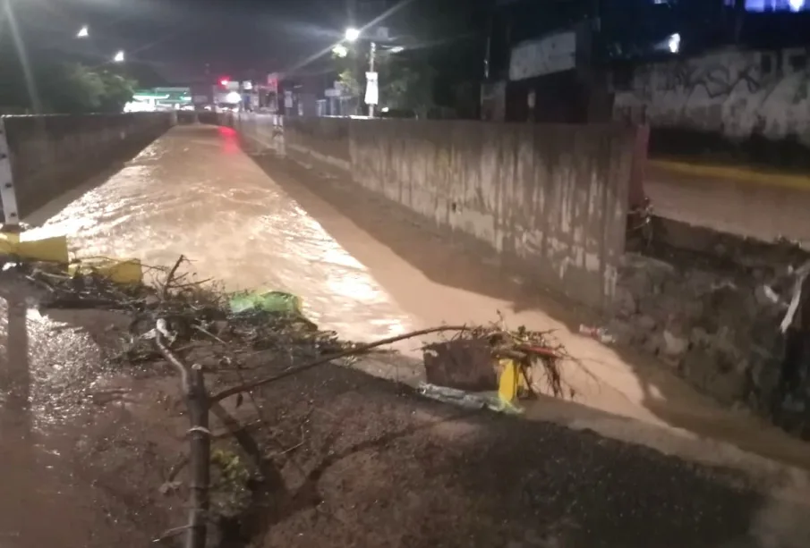 Crecida de arroyos en PV