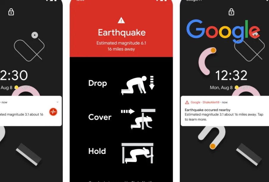 Alerta sísmica Google