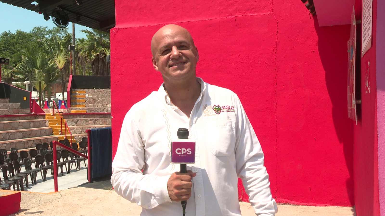 director de turismo de Bahía, Jorge García en entrevista