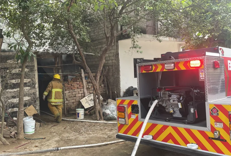 Incendio en Bucerías.