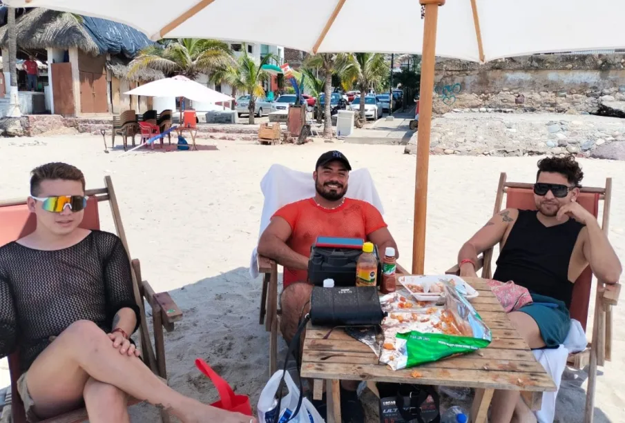 Turistas en Puerto Vallarta