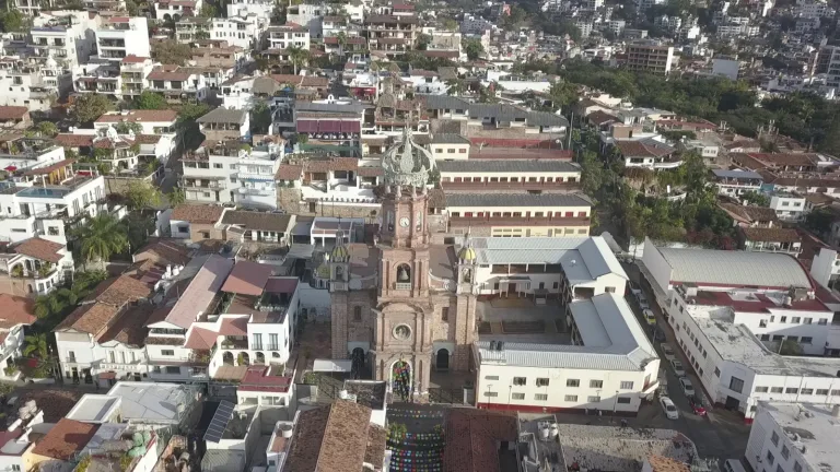 Áerea de la Catedral de Vallarta