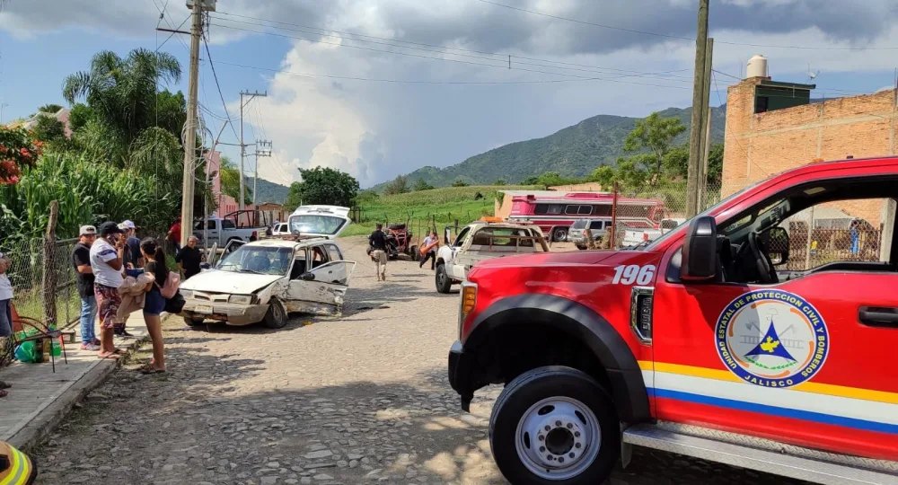 El accidente dejó seis lesionados