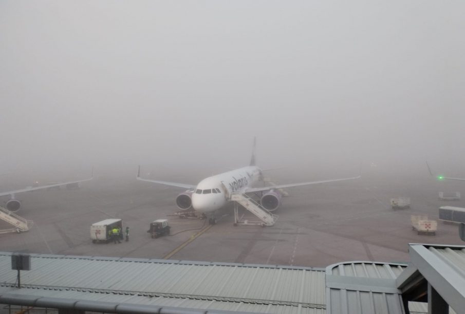 Banco de niebla en Guadalajara