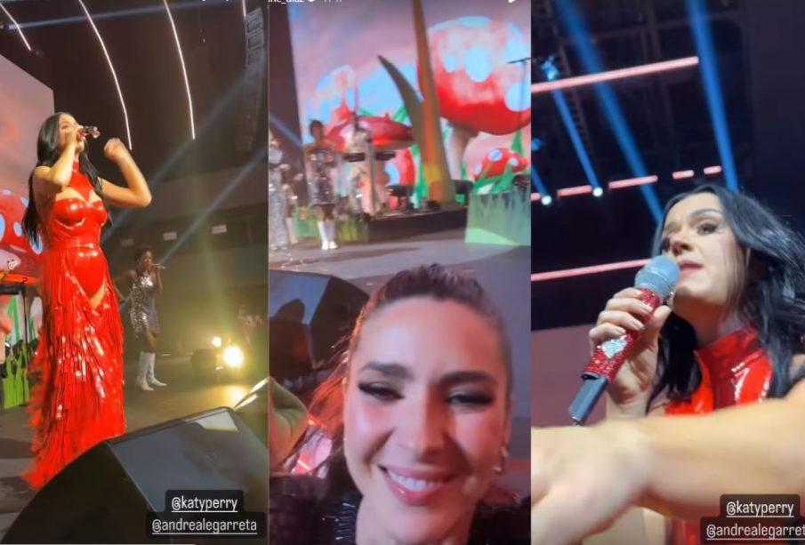 Ariadne Díaz en concierto de Katy Perry en Televisa