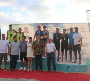 Ganadores del IV Campeonato Nacional de Voleibol de Playa