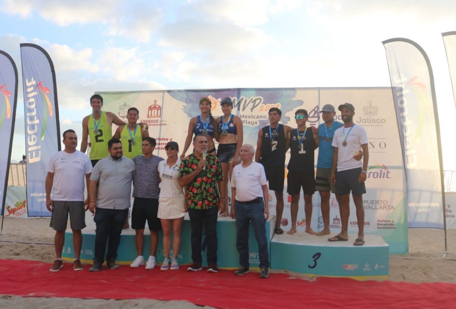 Ganadores del IV Campeonato Nacional de Voleibol de Playa