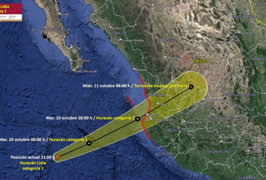 El huracán amenaza la región