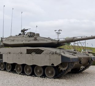 Israel está desplegando el tanque en Gaza